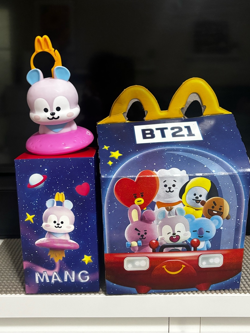 BT21 Mang Pink Collectible Figure - McDonald’s